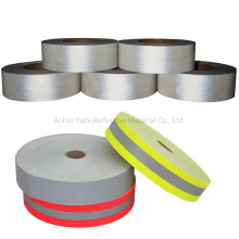 Good Quality Silver Falme Retardant Reflective Fabric Strip for Clothing Workwear